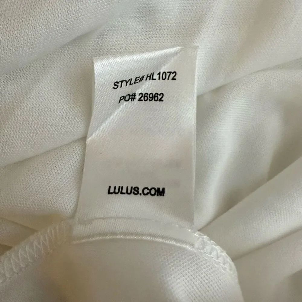 Lulu’s Live To Be Loved White Lace Midi Dress - Women’s US S - Picture 10 of 10